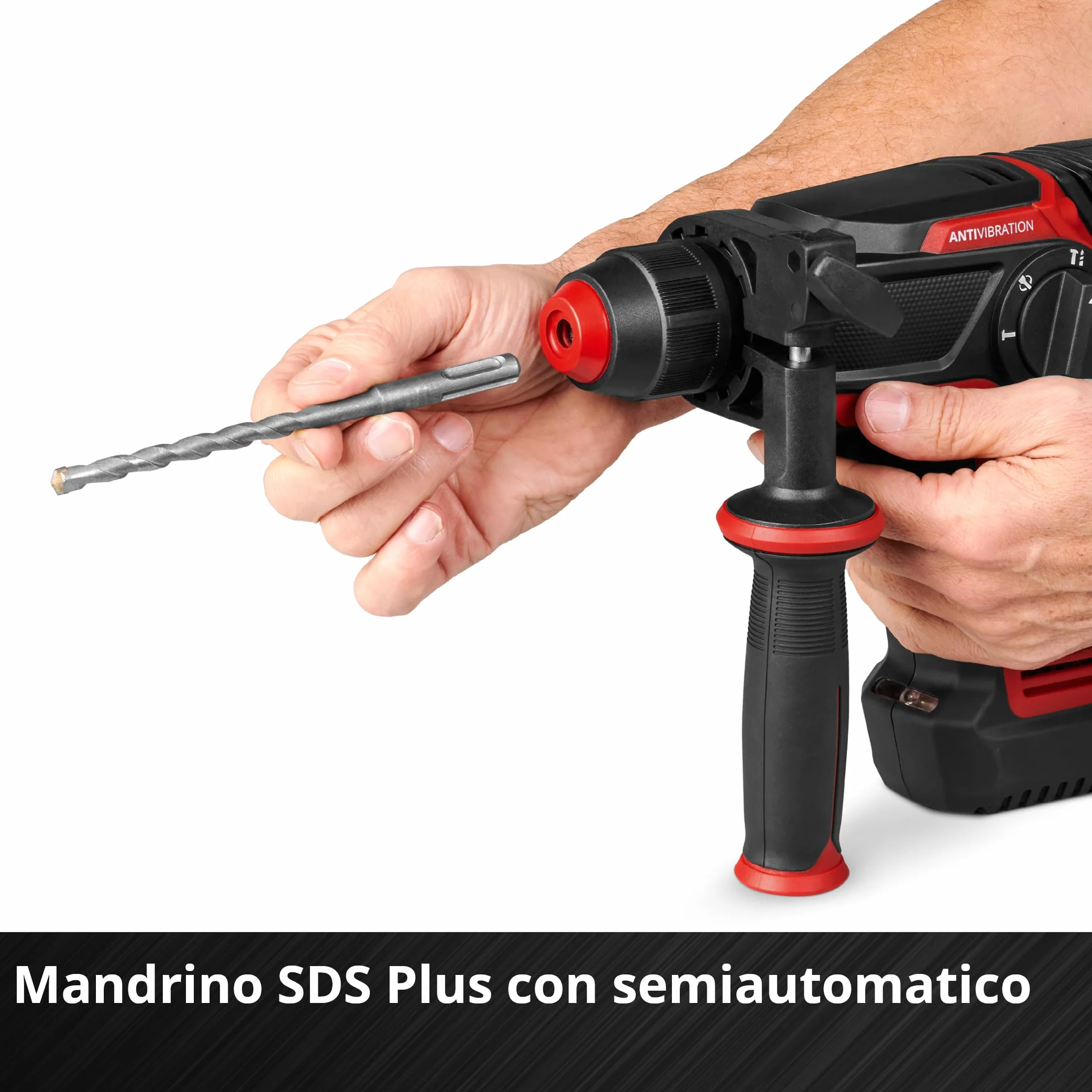 Einhell Professional Tassellatore TP-HD 18/28 Li BL 18 V Brushless 3 J SDS-plus 4 funzioni Power X-Change