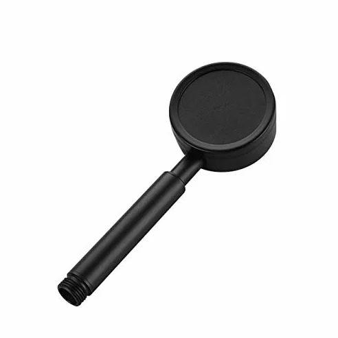 HMTE Soffione Doccia a Mano Interamente in Metallo, Bronzo lucidato a Olio | 1,75 GPM a Basso Flusso con limitatore Rimovibile | Soffione Doccia palmare