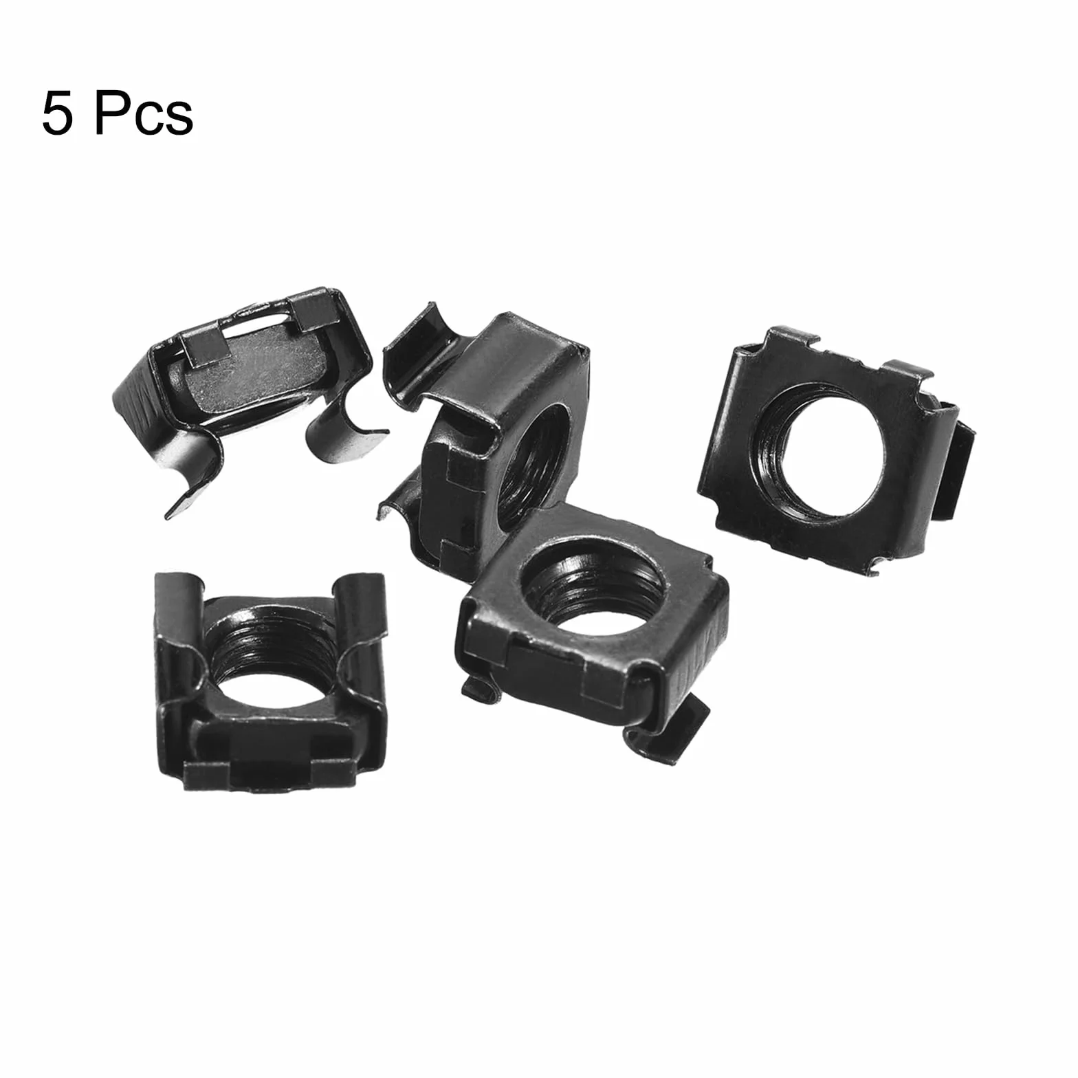 QUARKZMAN Dado a Gabbia a Inserimento Rapido M10 x 1.5mm Acciaio Carbonio per Armadio Server 5pz