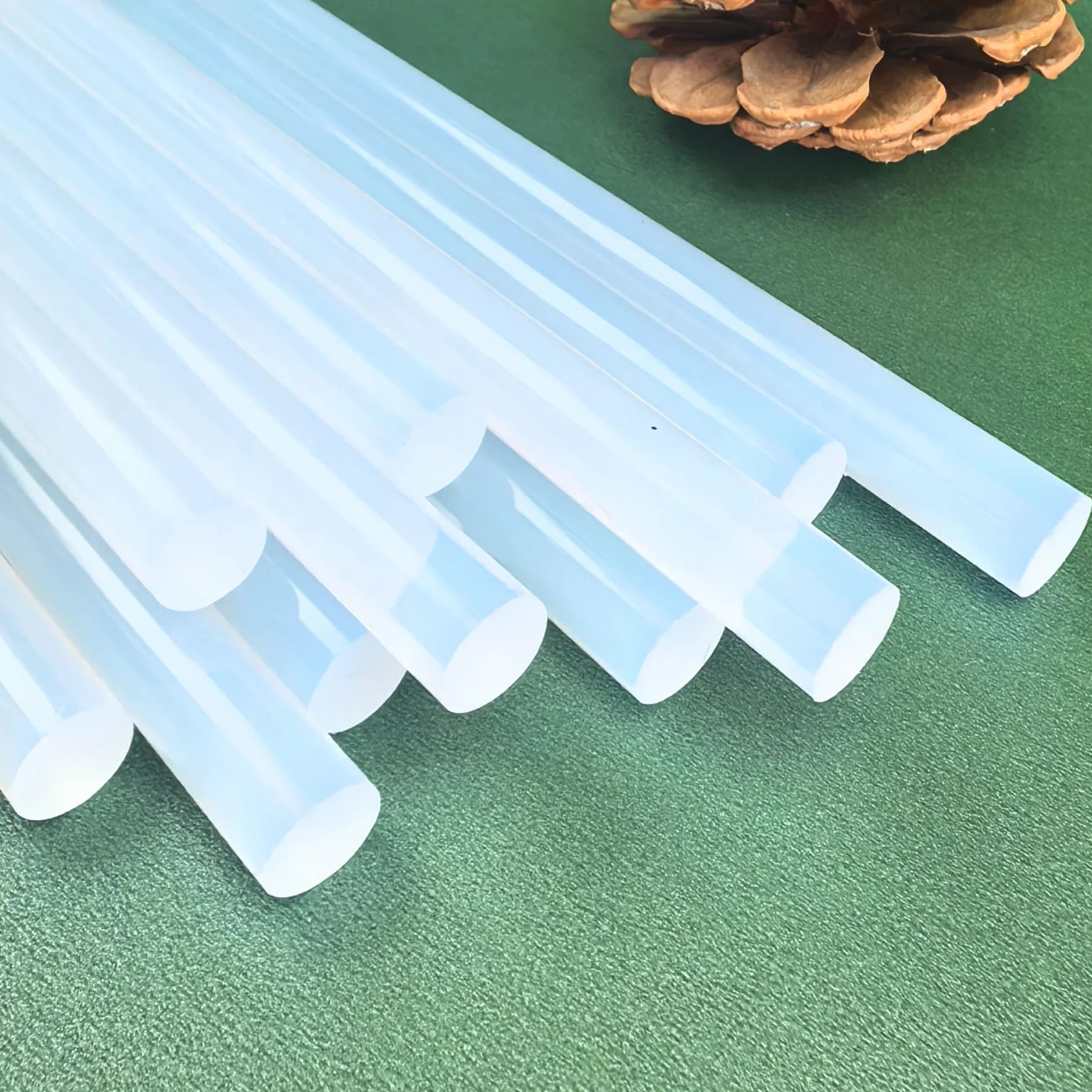 Bastoncini per colla a caldo 11 mm x 150 mm trasparenti 12 pezzi
