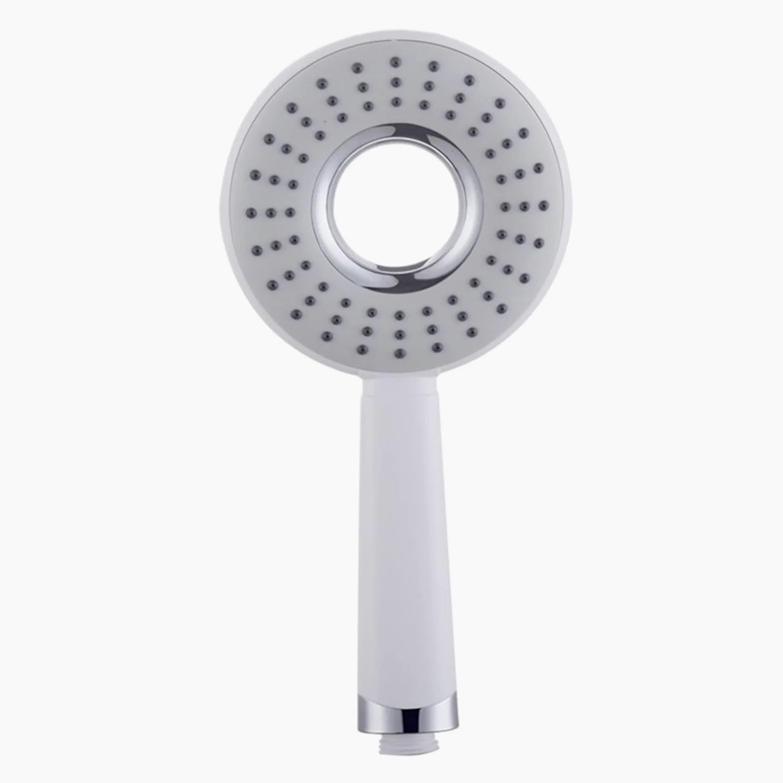 2 pezzi soffione bagno a pioggia accessori for il ad alta pressione ugello spruzzo a for risparmio idrico per Bagno(White)