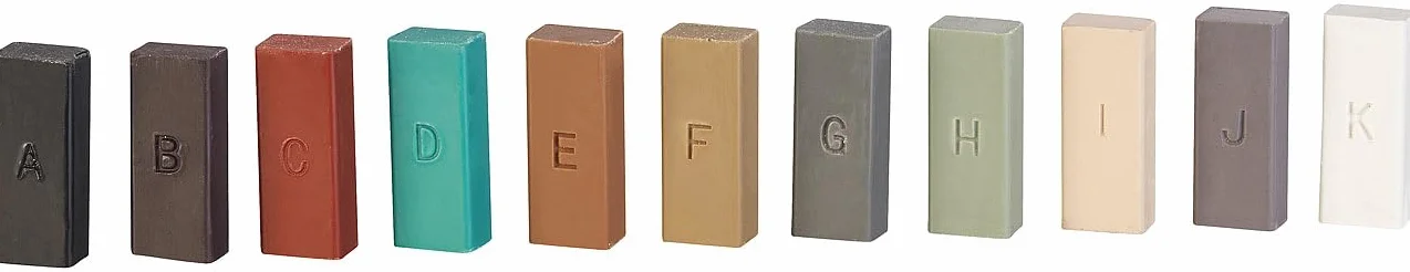Set riparazione piastrelle cera 11 kolorów scioglitore a batteria