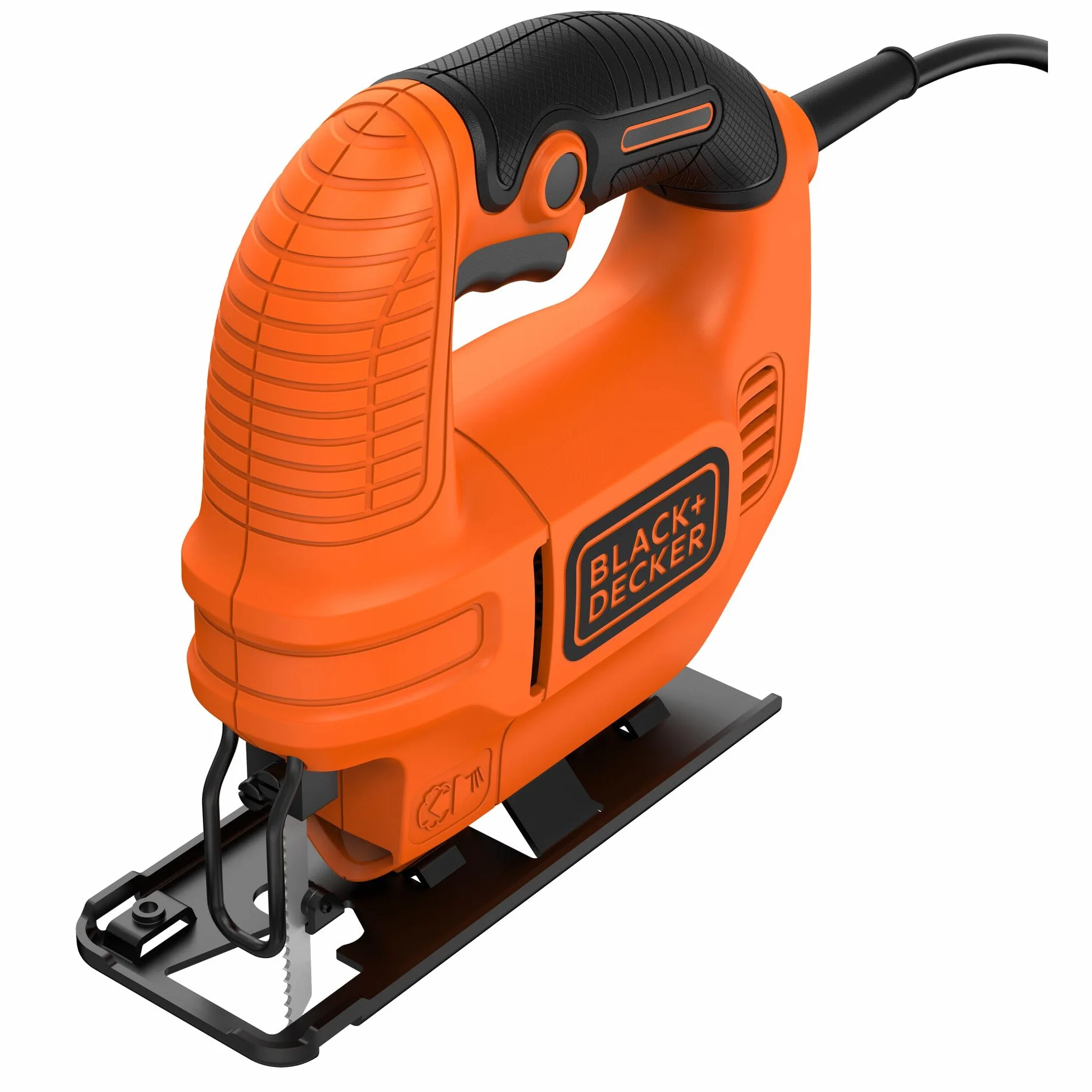 BLACK+DECKER Seghetto alternativo 400W. Sistema di inclinazione per tagli a 45°. 230 V. KS501-QS