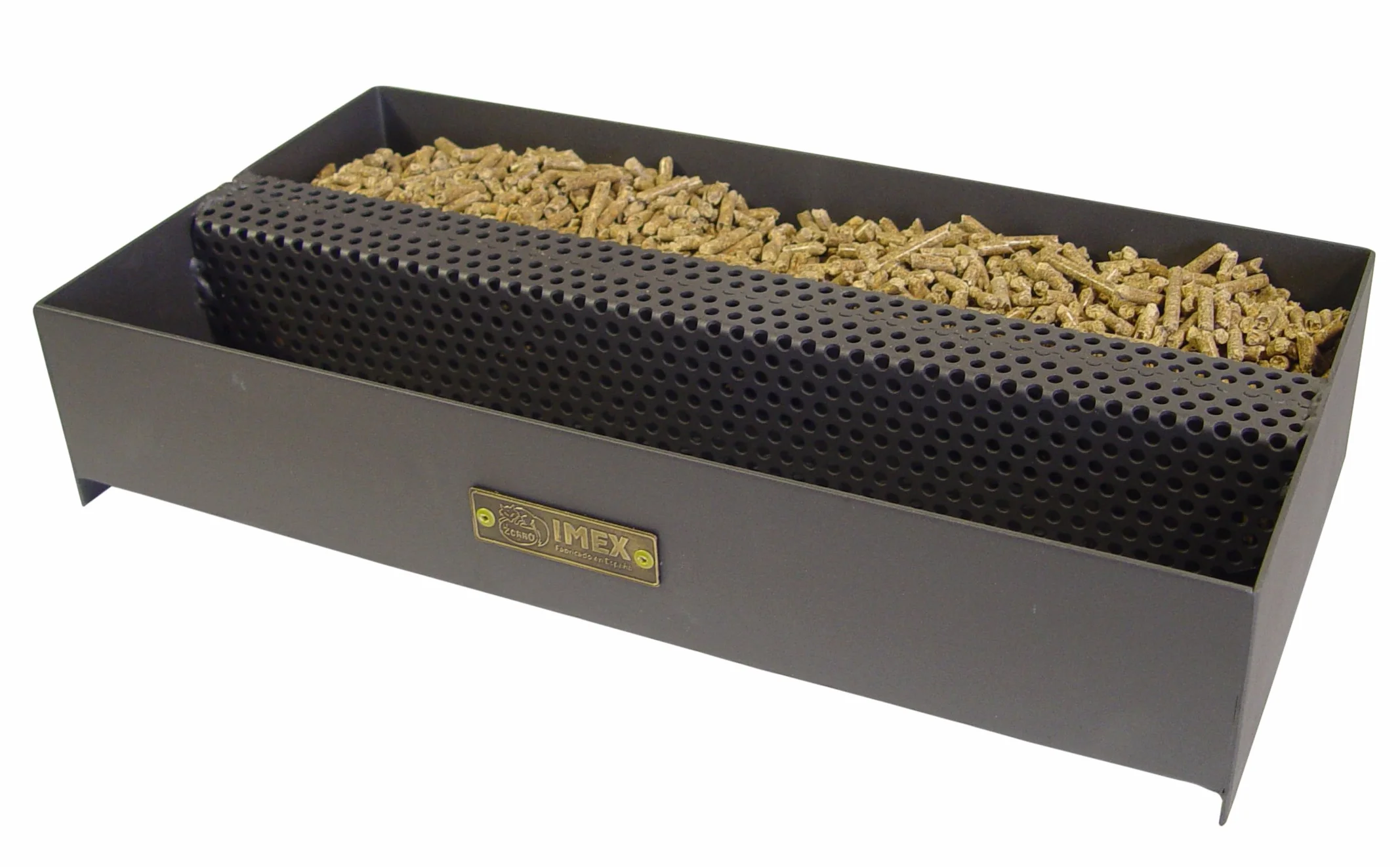 Imex El Zorro 71418 - Cesto bruciatore a pellet, 49 x 25 x 10 cm