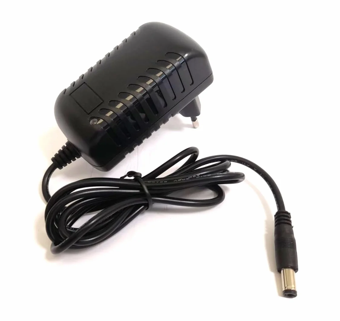 Enerpower EP-TNS30W-126100 3S (12,6 V) CCCV, caricabatterie agli ioni di litio, 1 A, con spina DC per batteria da 10,8 – 11,1 V, nero (GS, CB)