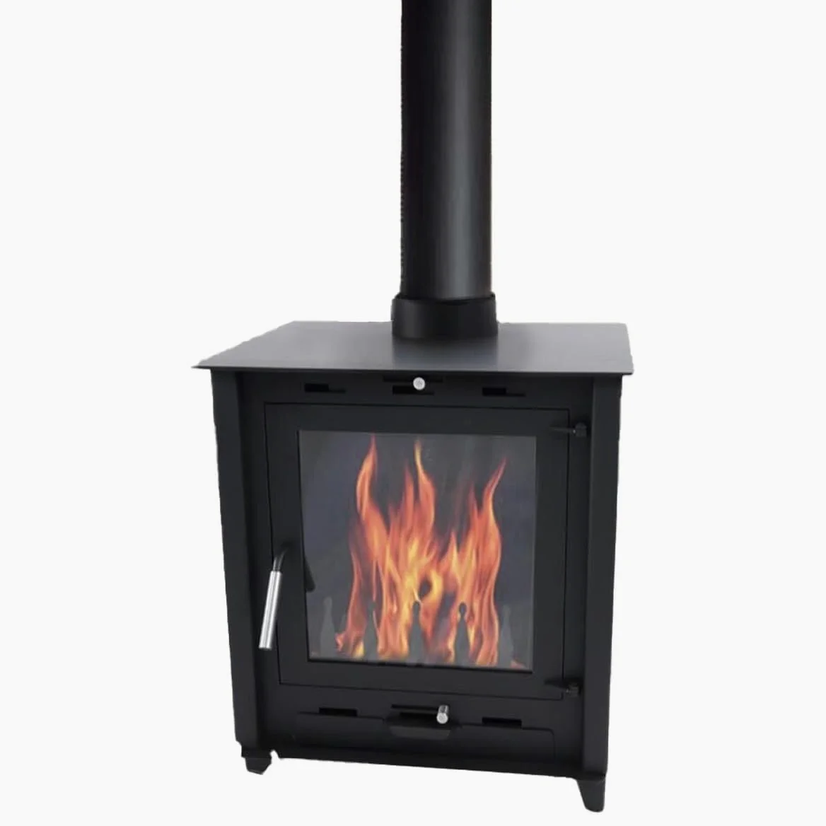 SOLARIS Stufa a legna ad accumulo 8,8-12 kW - tronchi da 45 cm - alta efficienza
