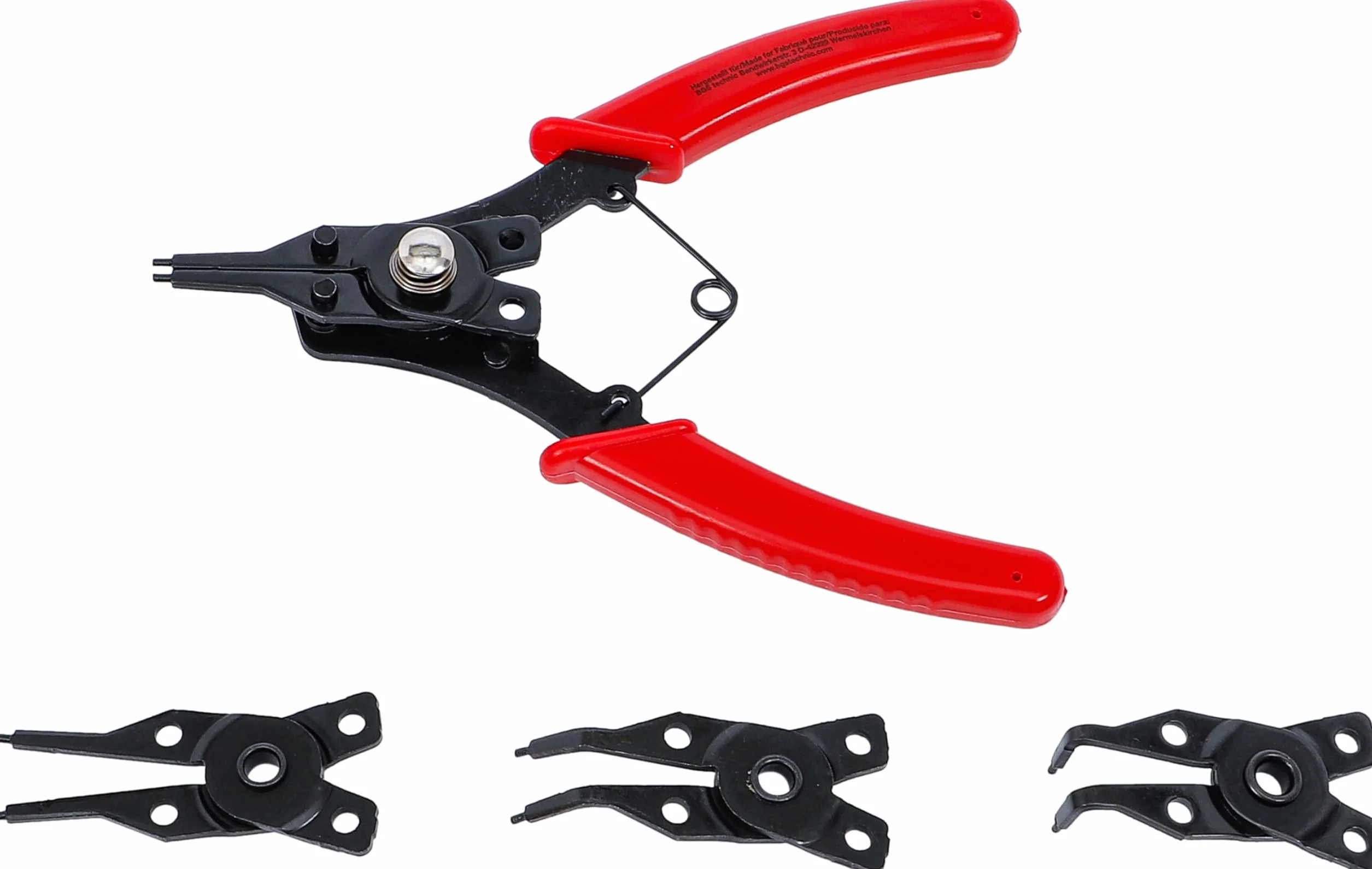 BGS Pinza per anelli seeger 160 mm 5 pz.