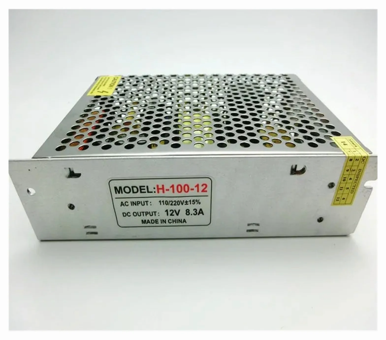 Driver LED 12V 8.3A 100W AC 110V-220V adatto for striscia luminosa LED 5050 5730 alimentatore switching