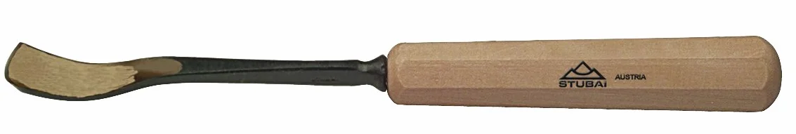 Stubai 522816 Sgorbia per Scultori con Manico, Modello 28, 16 mm