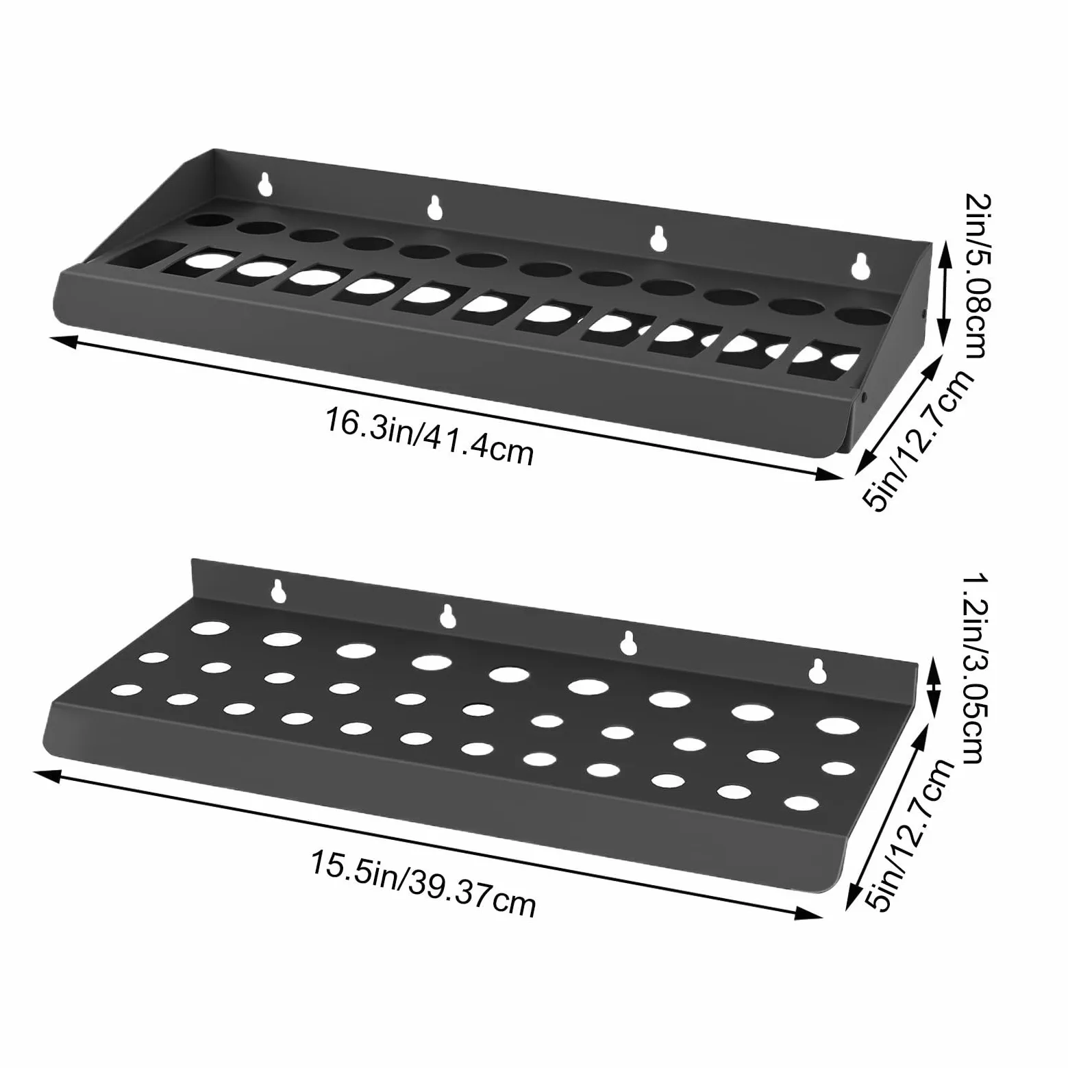 Rastrelliera Porta Cacciaviti Multifunzionale Organizer Porta Attrezzi | Rastrelliera da Parete in Ferro Robusto per Cacciaviti Multifunzionale, Portautensili per Dormitorio, Casa, Officina, Soggi