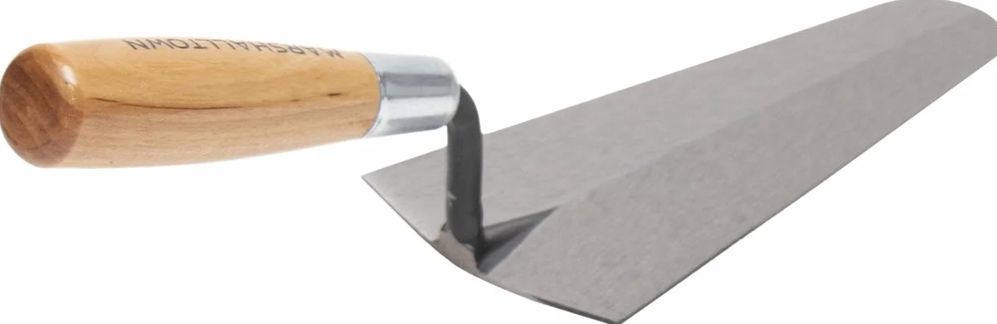 Marshalltown Fazzoletta Misuratrice Acciaio al Carbonio Manico Legno 178x86 mm
