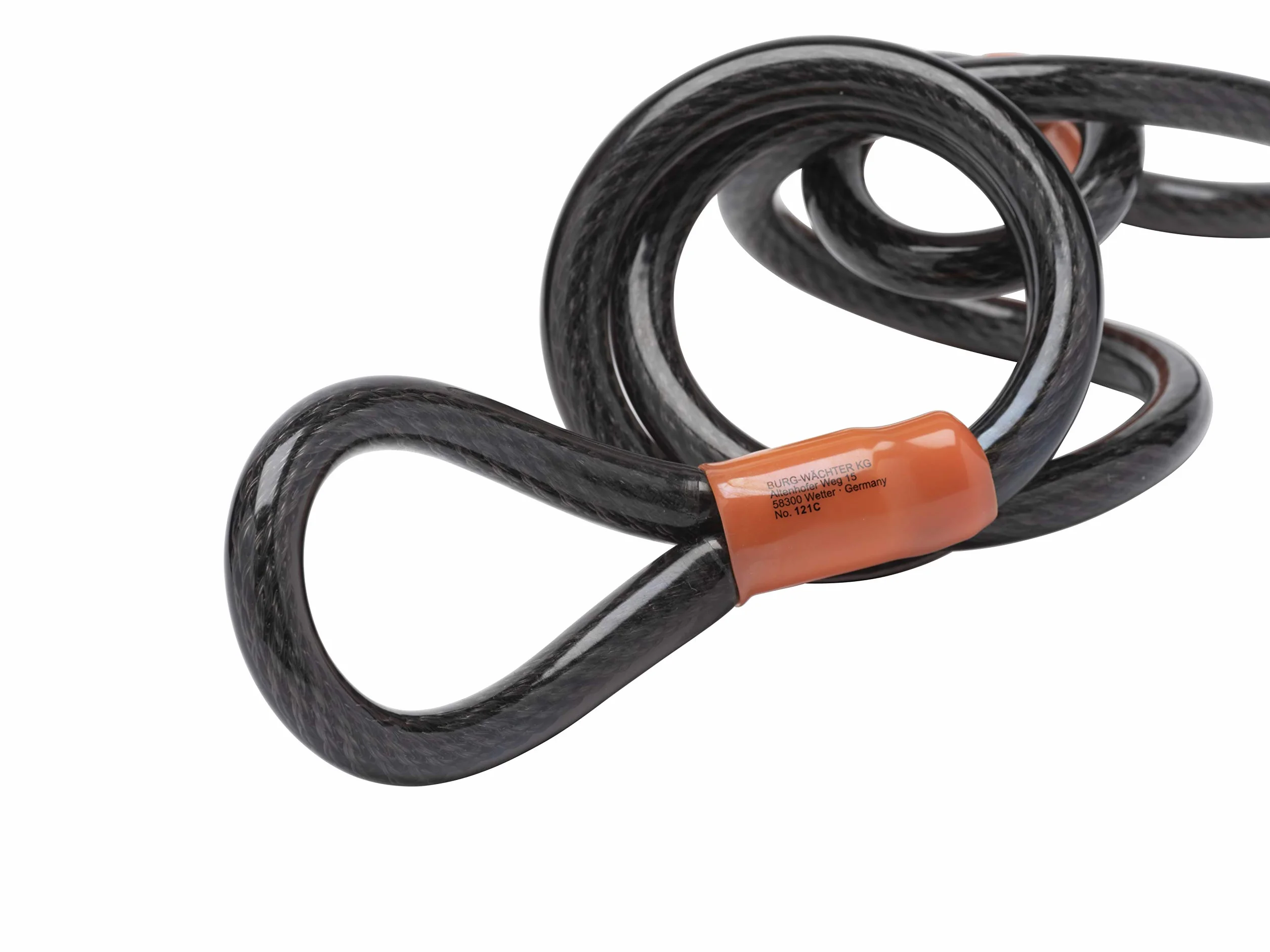 Sterling 124C Cavo di sicurezza a doppio giro rivestito in vinile autoavvolgente 12 mm x 4,5 m