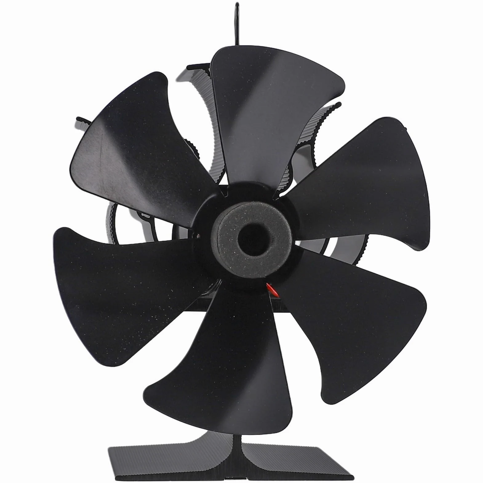 Ventola termoelettrica a 6 pale per camino, circolazione del calore efficiente, funzionamento silenzioso 1300 giri/min, da 50 a 350