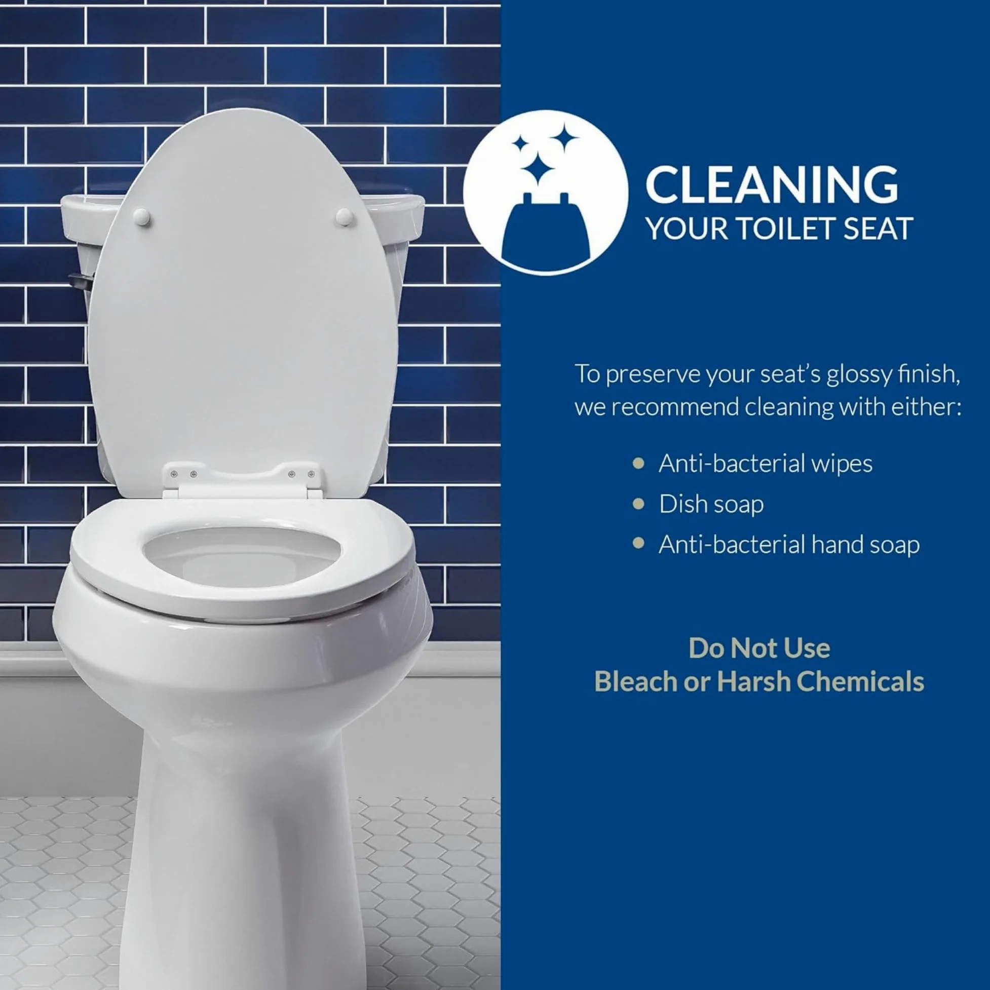 Bemis Sedile WC Chester 7210ZART000, bianco