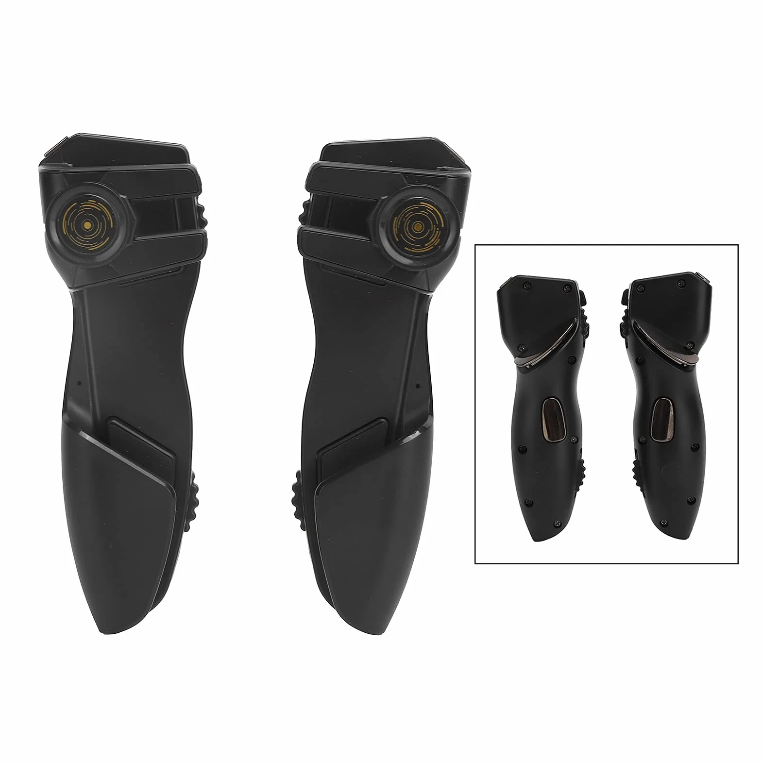 Trigger del Joystick del Gioco del Tablet 4 Grilletti Funzionamento a 6 Dita Controller della Maniglia del Gioco Mobile Trigger di Tiro Ergonomico del Gamepad Ad Alta Sensibilità per Android Tablet