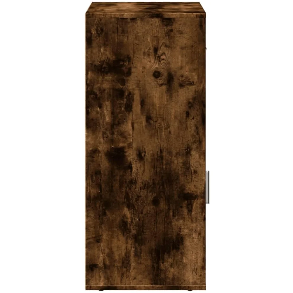 Mobile in legno con cassetto e 2 scomparti, organizer moderno per soggiorno, ufficio, balcone, 56,5 x 39 x 90 cm