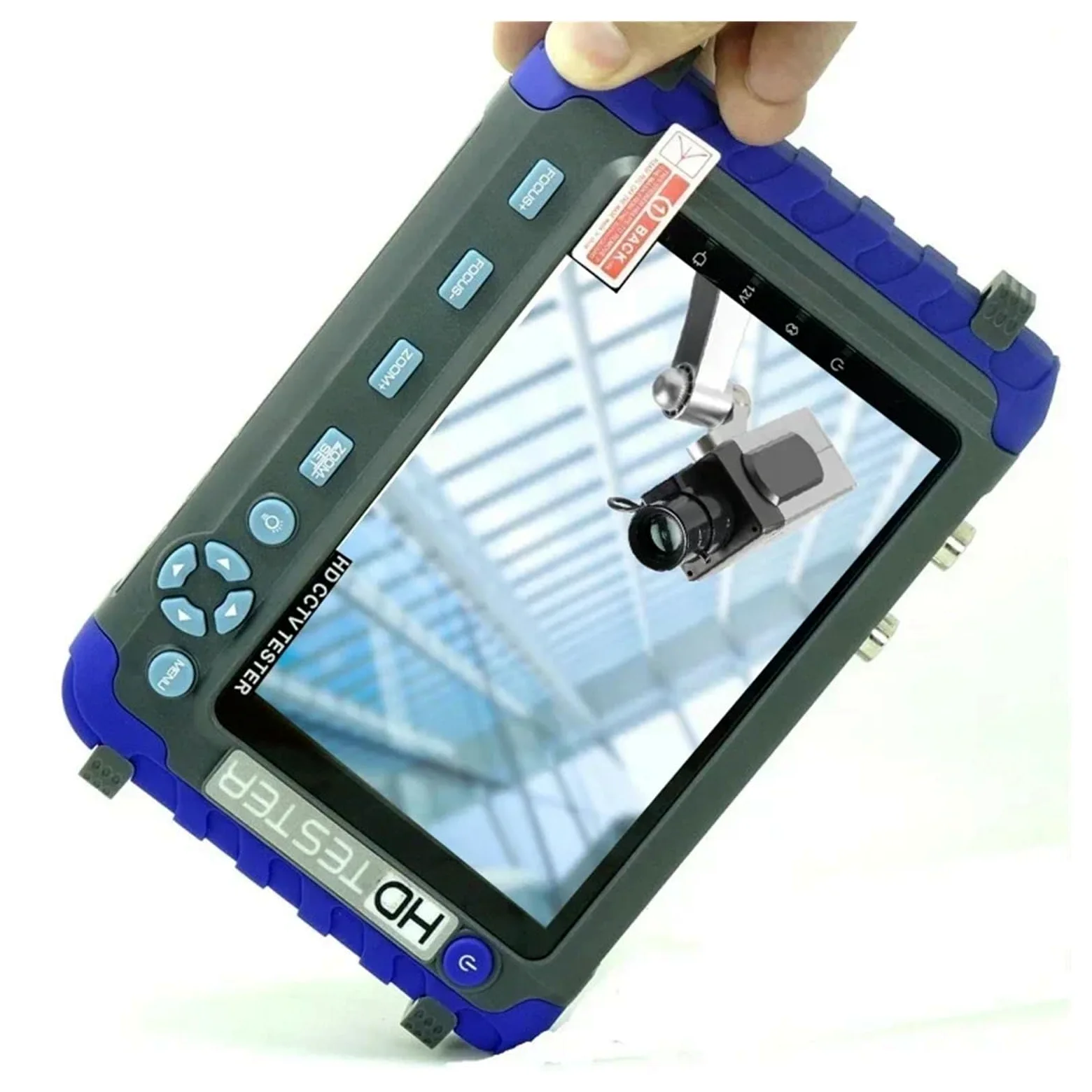 Tester CCTV IV8W IV8C 4 in 1 8MP AHD TVI 4MP CVI Tester for Telecamera di Sicurezza analogica Monitor con Test Cavo PTZ UTP(Without HDMI in)