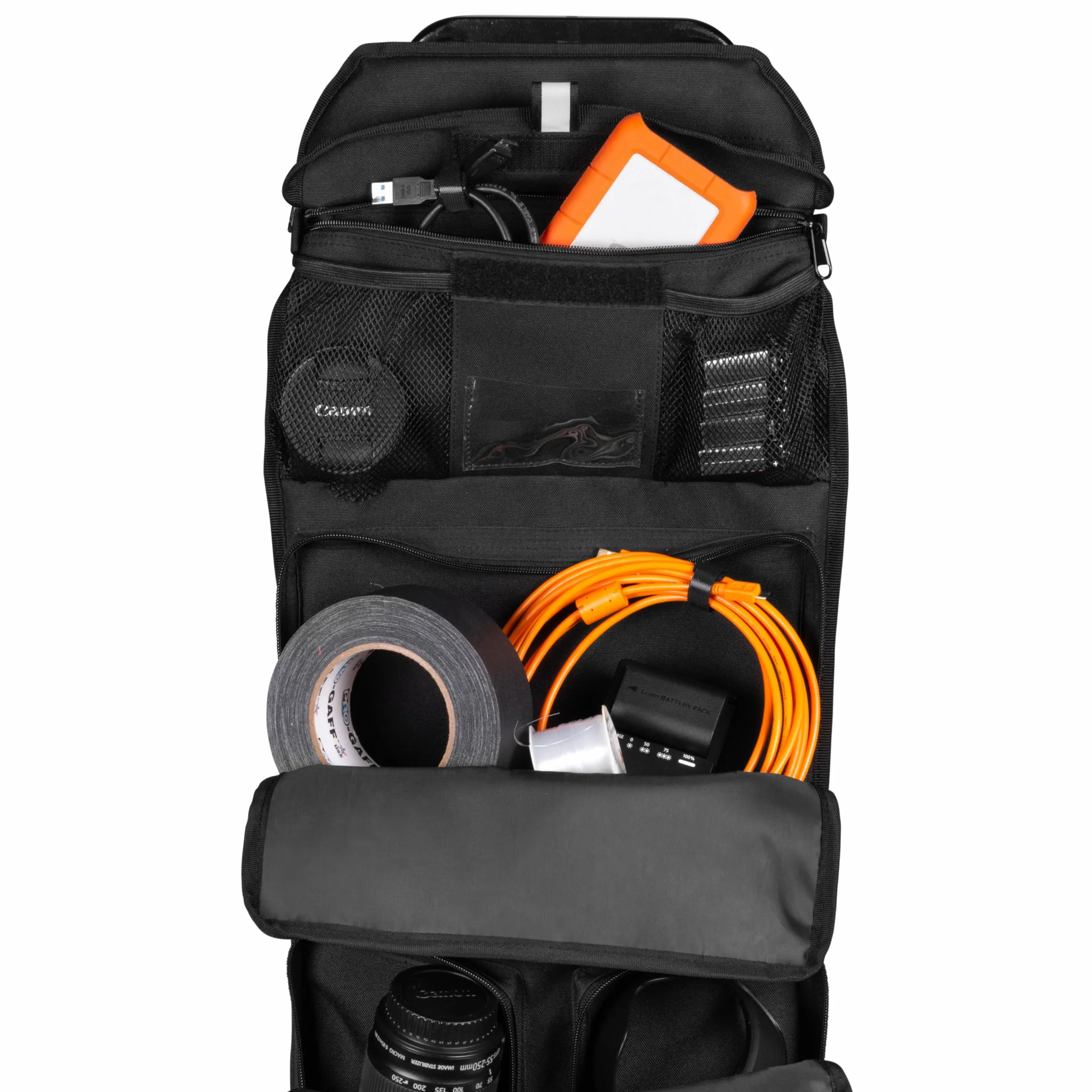 Gator Frameworks Borsa porta accessori con 7 tasche per carrelli multiuso Gator Frameworks (GFW-UTL-CART-ACCBAG)