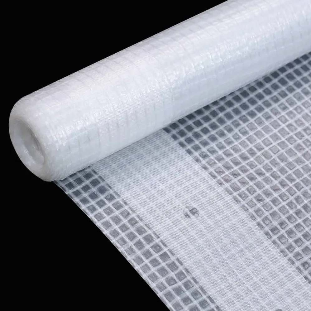 Mangloder Leno - Telone di copertura bianco, 3 x 4 m, 260 g/m², in LDPE e rete HDPE, resistente alle intemperie, agli strappi, ai raggi UV, per giardino, campeggio, auto, barca e rimorchi