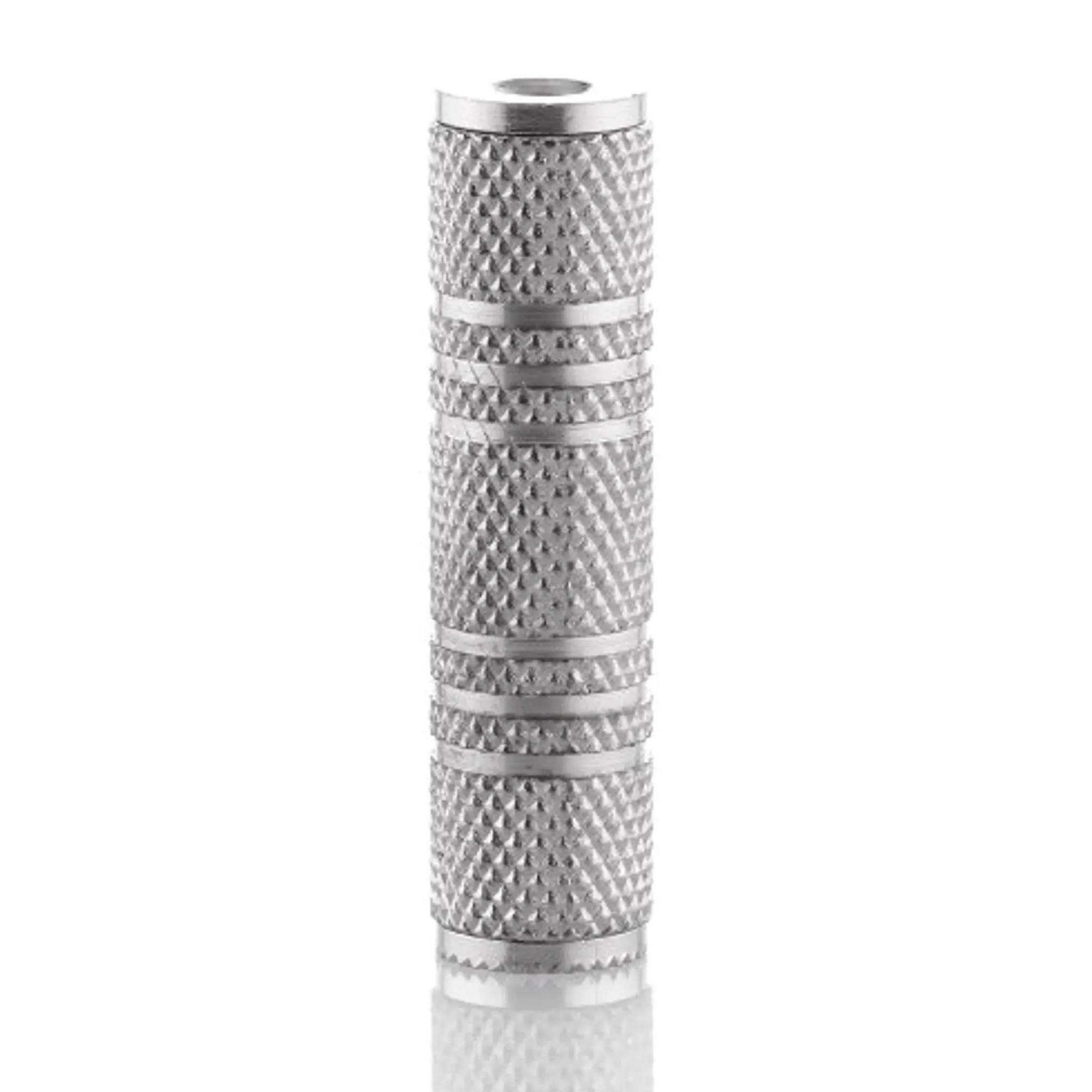TECHZOCO Adattatore Audio Stereo Giunto Jack 3.5 Femmina a Femmina, Estensore Cavo Auricolari, 3,5 mm to 3,5 mm