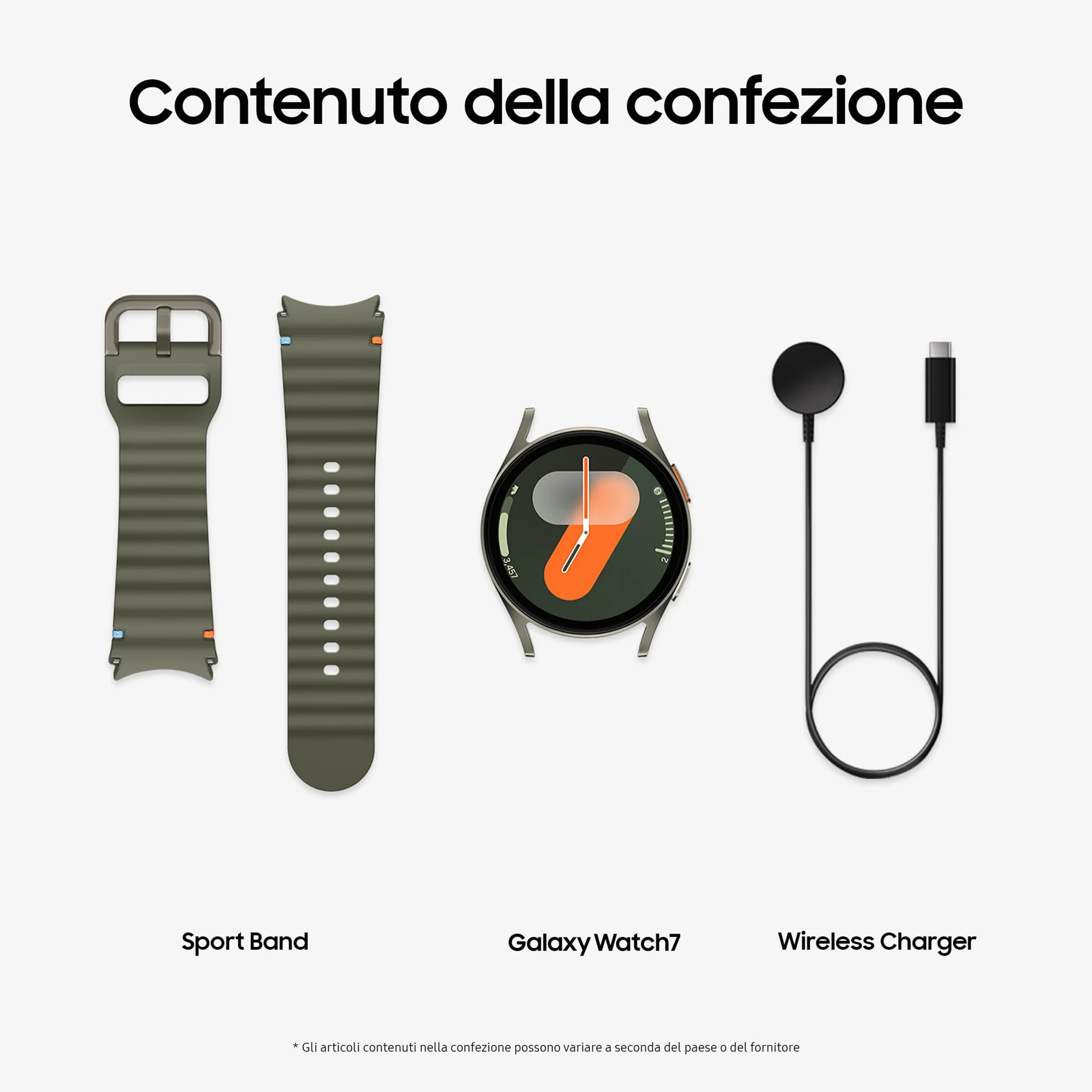 Samsung Galaxy Watch7 Smartwatch Galaxy AI, Analisi del Sonno, Controllo con doppio avvicinamento di dita, Batteria a lunga durata, GPS, BT, Ghiera Touch in Alluminio 40mm Green [Versione italiana]