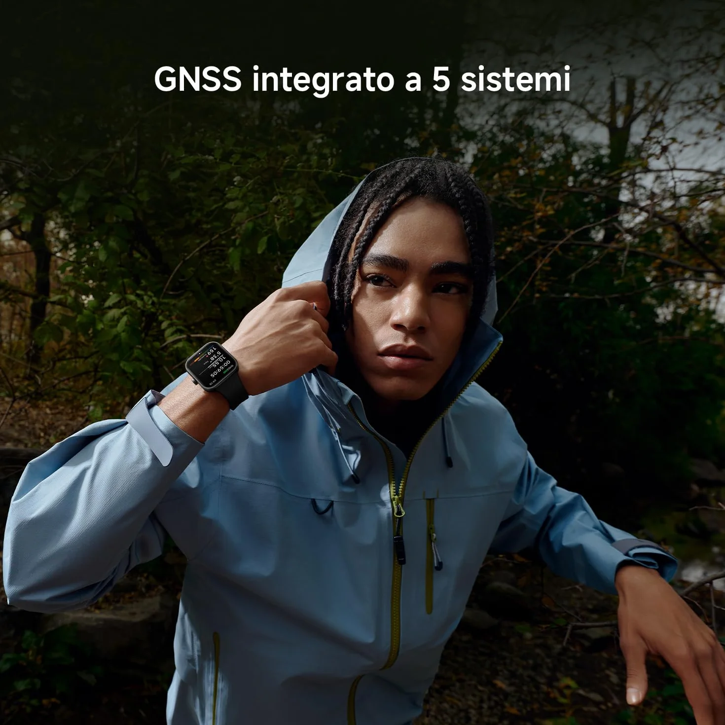 XIAOMI Redmi Watch 5, Smartwatch con display AMOLED 2.07", Chiamate Bluetooth, Autonomia 24 giorni, Resistenza Acqua 5 ATM, Monitoraggio Frequenza Cardiaca e SpO2, Sistema GNSS integrato, Nero