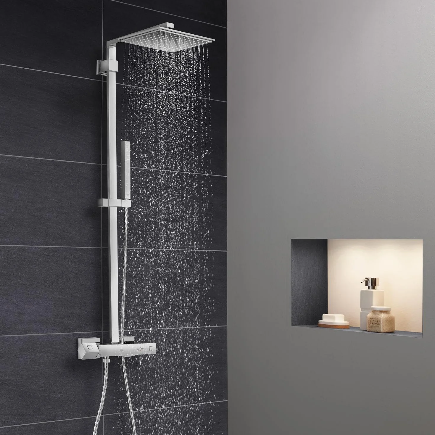 GROHE QUICKFIX VitalioFlex, Flessibile doccia, in metallo, 1500mm, 22108000
