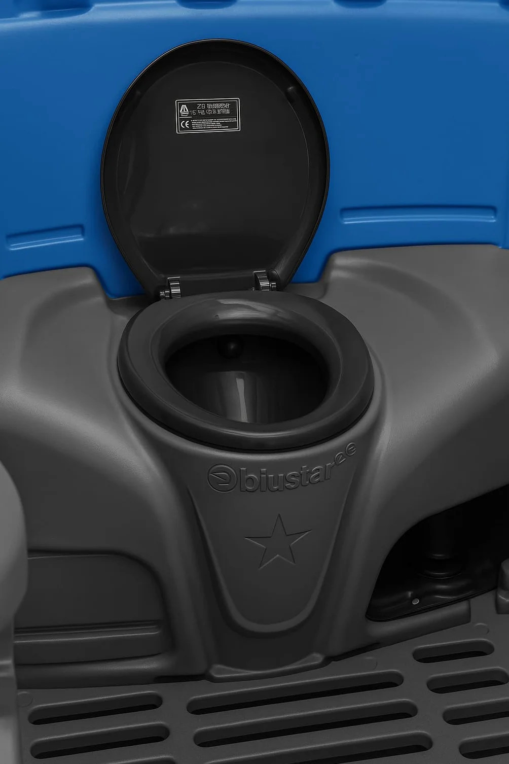 Bagno Chimico Portatile in Plastica PVC Made in Italy WC Mobile Resistente per Cantieri