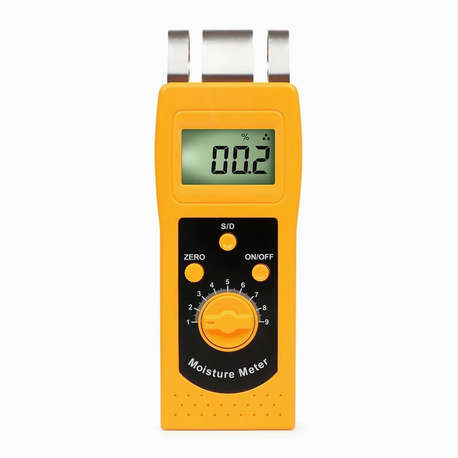 Misuratore Di Umidità Del Legno Ad Alta Precisione Con Retroilluminazione LCD, Igrometro Portatile For Legname, Truciolato,Controllo accurato