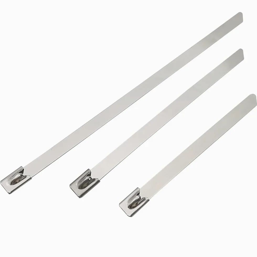 Fascette Fascette fermacavo in acciaio inossidabile da 100 pezzi Larghezza 7,9 mm Fascette con chiusura a filo multiuso in metallo Cinghie con coulisse for interni ed esterni Fascette Cavi(7.9x200mm)