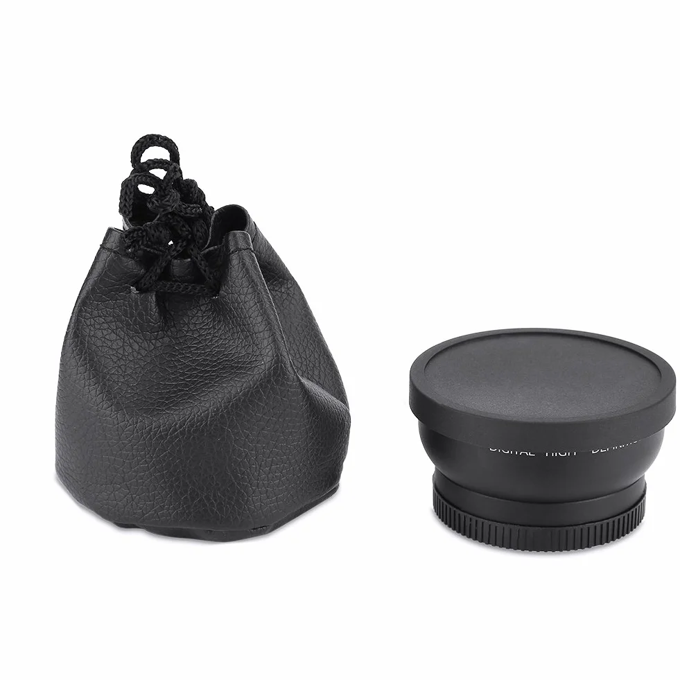 VBESTLIFE Kit obiettivo 52 mm 0,45 x grandangolare + macro, conversione universale per per per Camera