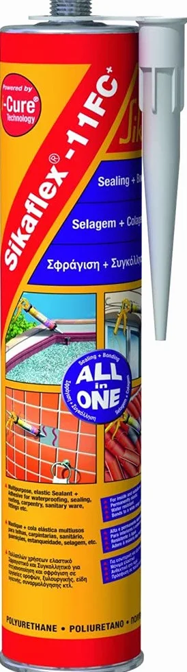 Sika SikaFlex-11FC+ i-Cure Colla PU multifunzionale 300 ml Nero