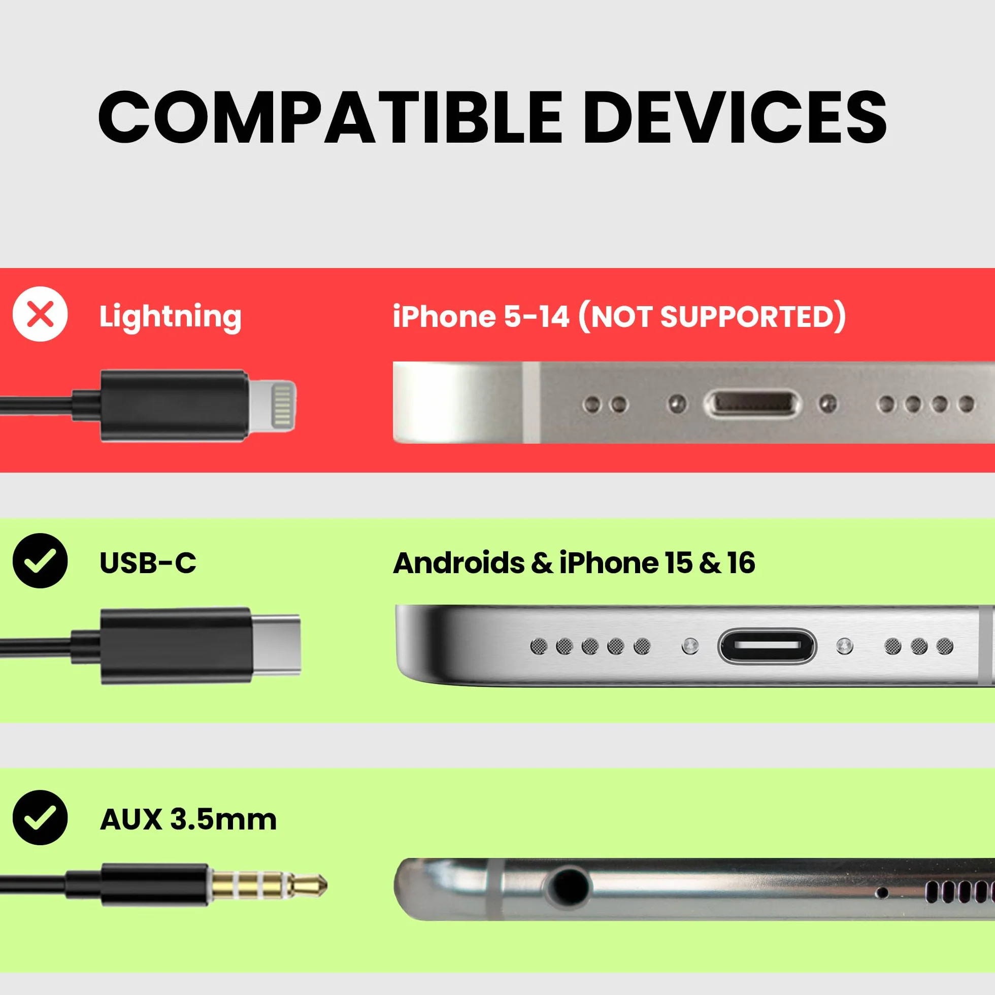 Avantree Slumber Mini – Altoparlante Da Cuscino Con Cavo Per Dormire, Audio Notturno Morbido, Senza Ricarica, Controllo Volume In Linea, USB-C E AUX, Cuffie Per Podcast E Audiolibri