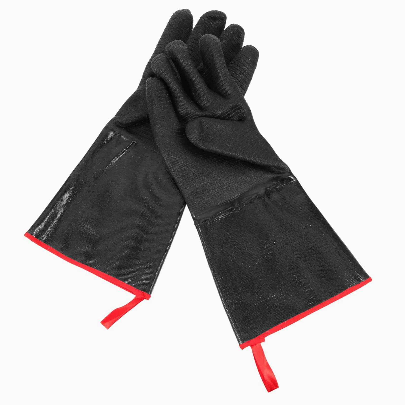 Guanti Protettivi in Neoprene Neri, 1 Paio, Resistenti al Calore | Outdoor Bbq e Stufa, Isolamento Termico Riutilizzabile, Misura Standard per Uso Pratico