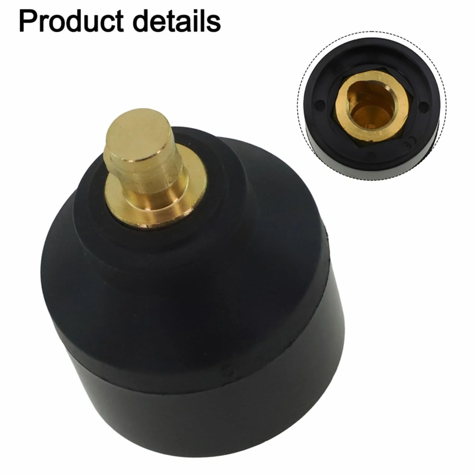 Adattatori per Torcia TIG WP26V a WP17V - Confezione da 2 - Compatibilità Cavi 35-50 mm a 10-25 mm