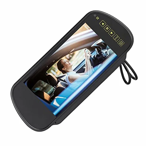 Specchietto Retrovisore con Display LCD da 7 Pollici per la Telecamera di Backup