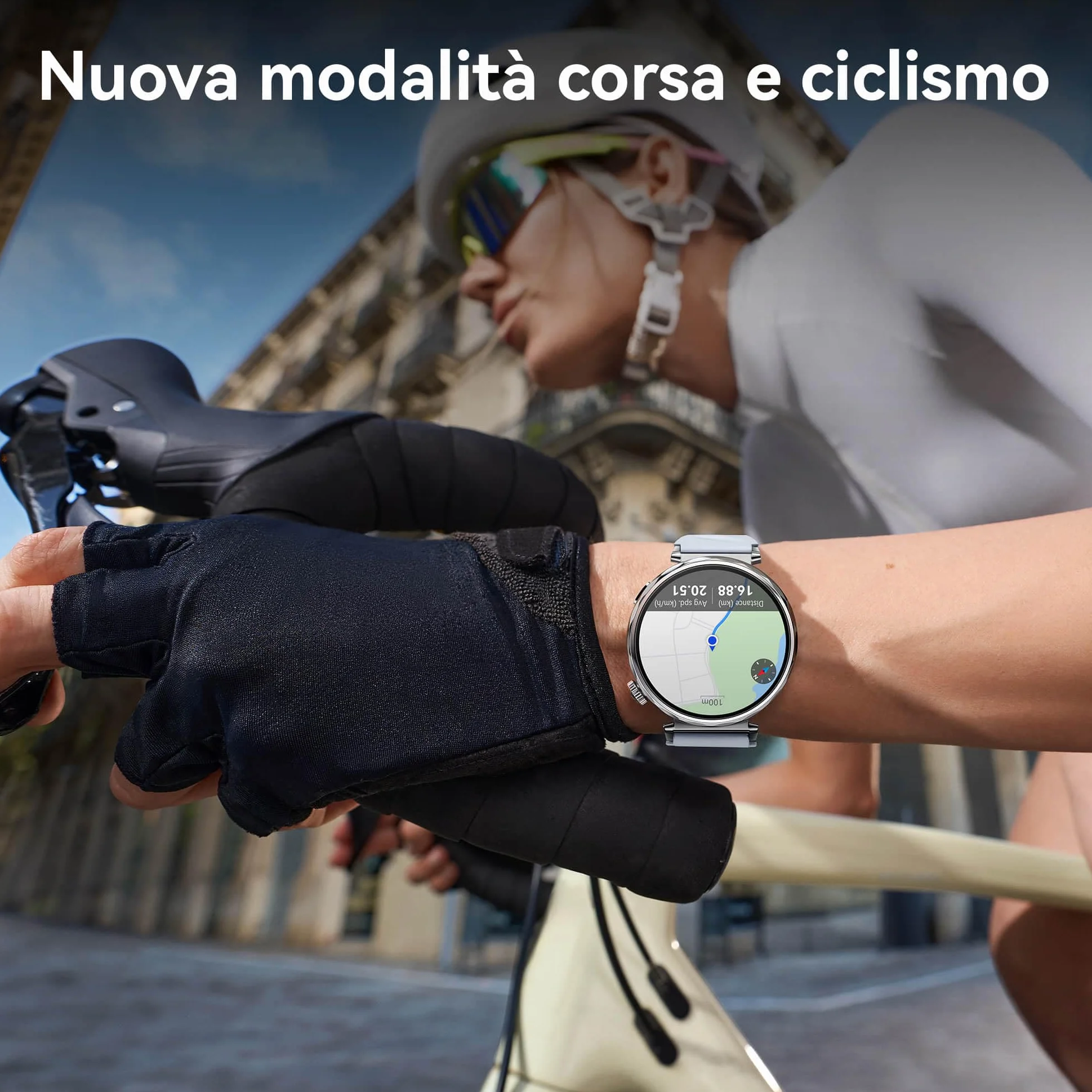 HUAWEI WATCH GT 5 46mm Smartwatch, Design Elegante, Nuova Modalità Corsa e Ciclismo, Monitoraggio della Salute, 14 Giorni di Durata della Batteria, iOS e Android, Nero