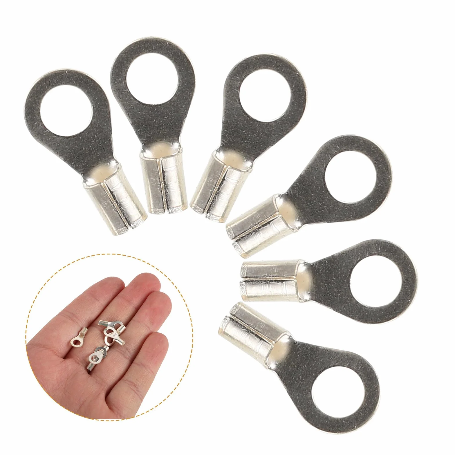 Accessori per Macchina Sigillante 12 Pezzi Fibbie Riscaldanti in Ferro 0,8 mm