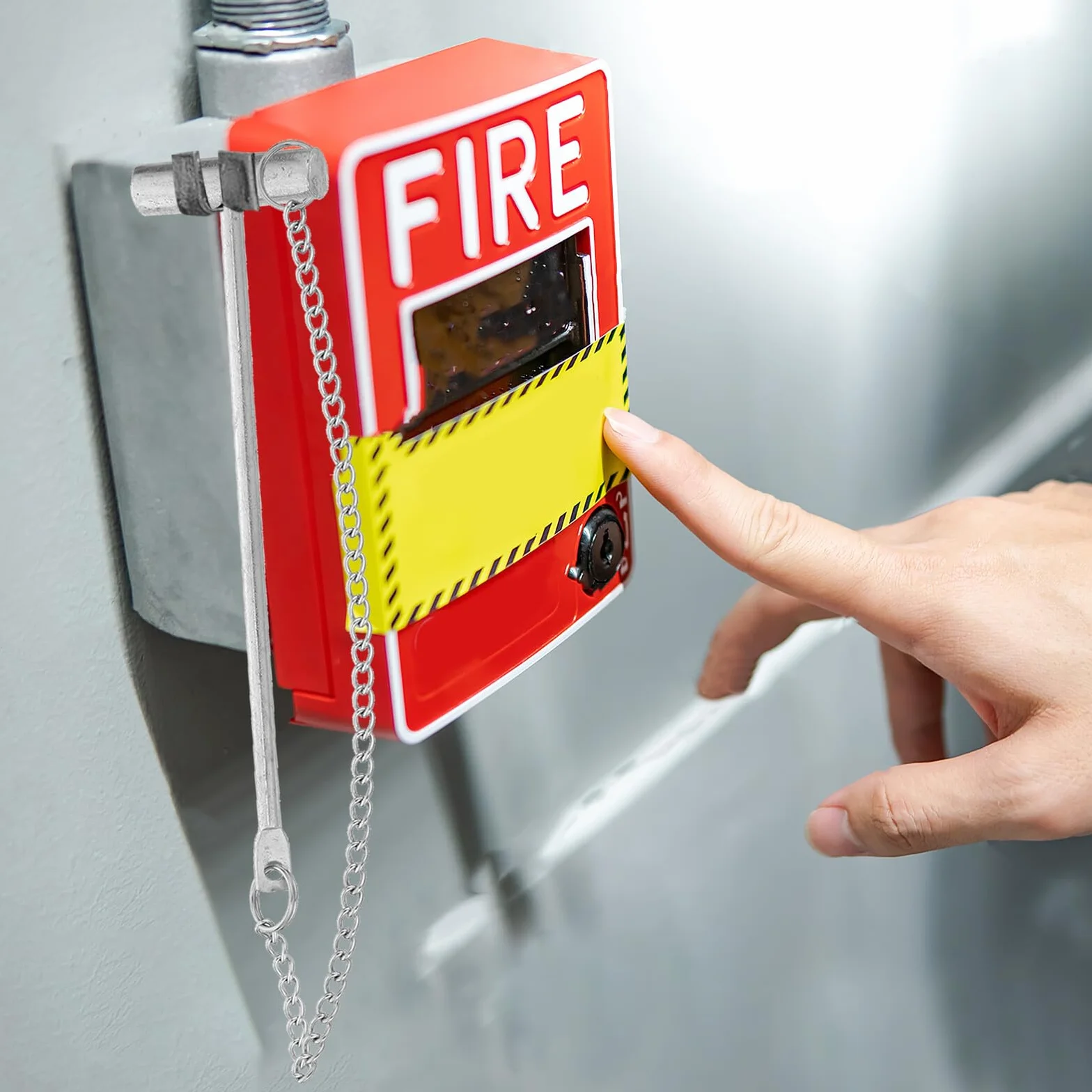 Martello Antincendio Acciaio Inox Sicurezza Emergenza Edifici Fabbriche