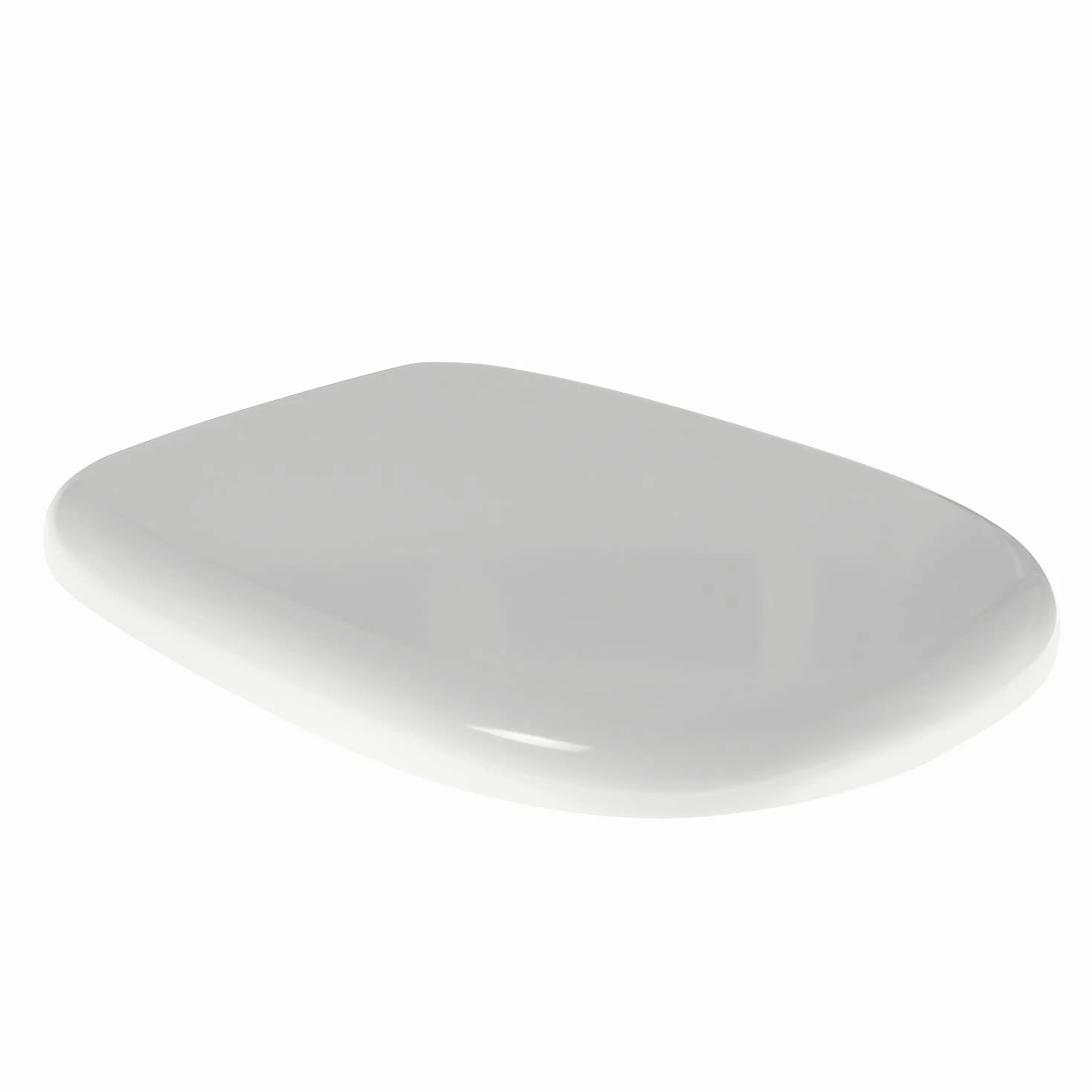 Copriwater per ART CERAM TEN AVVOLGENTE come ORIGINALE TERMOINDURENTE BIANCO cerniera inox