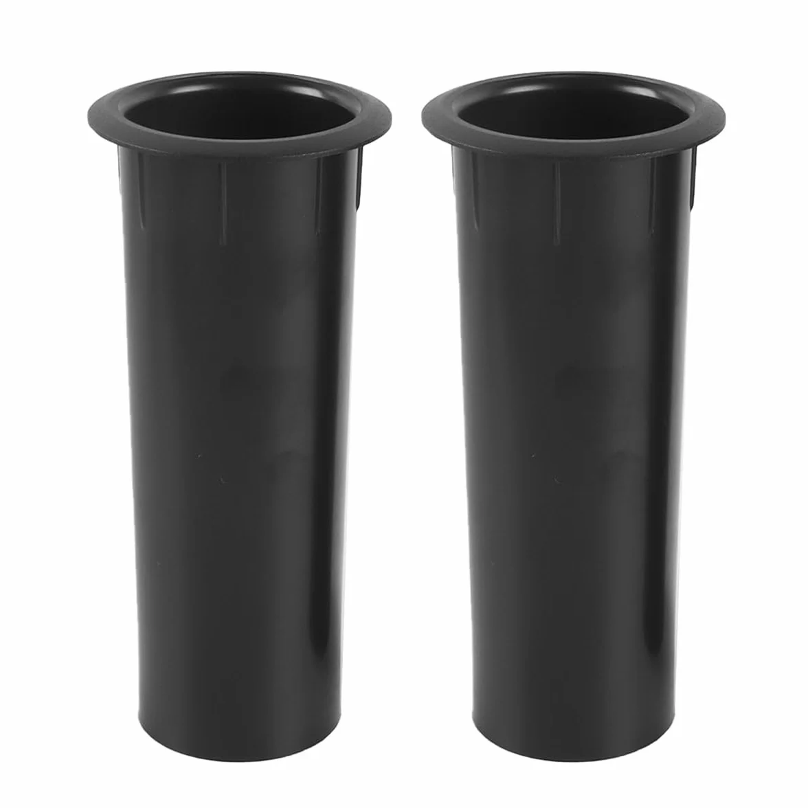 Riven 2 altoparlanti Air Port, 50 x 142 mm, tubo di collegamento per amplificatori bassi, altoparlanti domestici, pezzi di ricambio fai da te (nero)