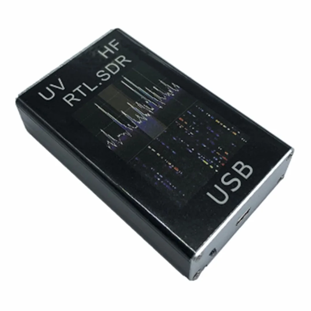 Ricevitore radio prosciutto 100KHz-1.7GHz Full Band UV HF -SDR USB Tuner RTLSDR Dongle USB con RTL2832U R820T2 SDR