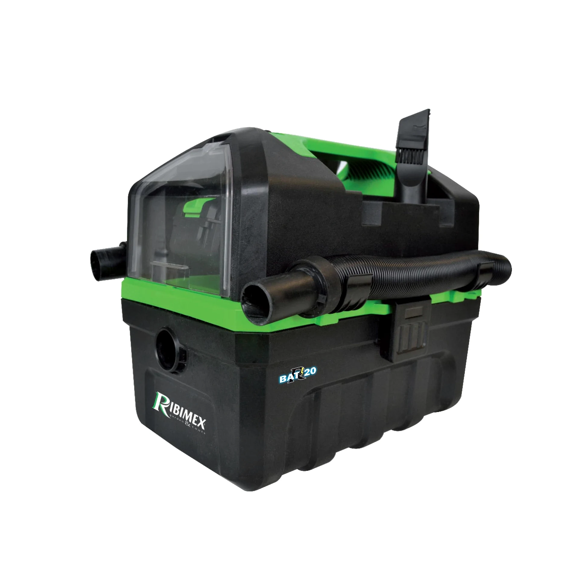 RIBIMEX - PRBAT20/ASPSB - Aspirasolidi e liquidi RBAT20 portatile 10L - Senza batteria