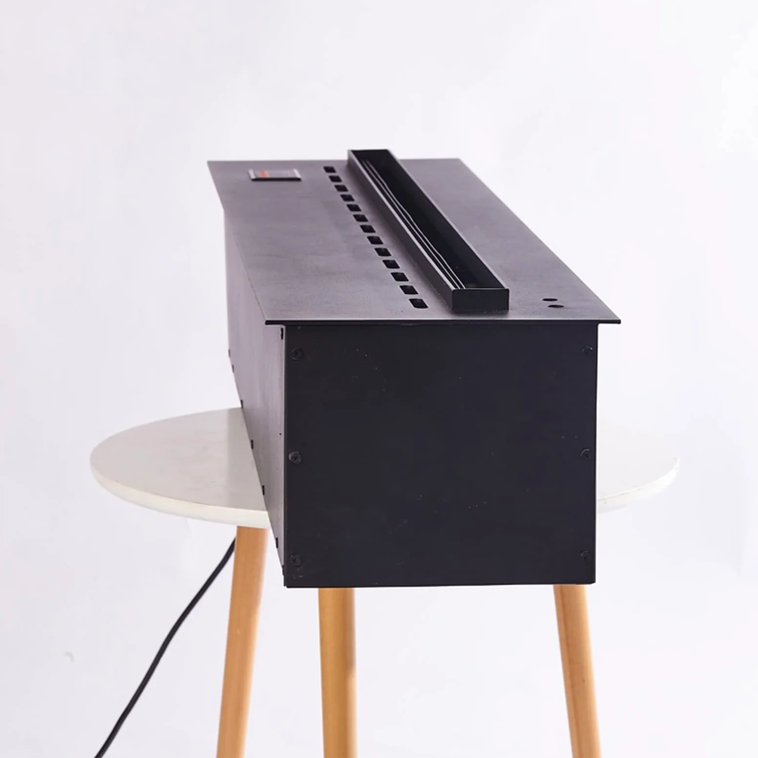 Camino Camino Elettrico da 47/59 Pollici incassati e montati a Parete con Il Controllo del Touch Pannello remoto Design di Fiamma realistica Camino Interno(120cm)
