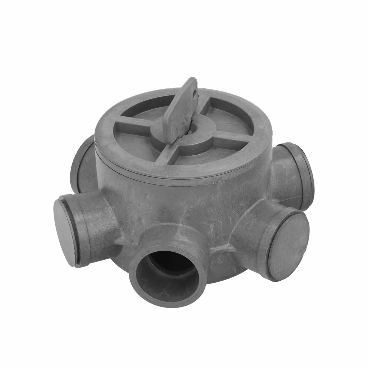 Flacone Sifonico PVC Tubi Ø 110 mm Uscite Ø 50 40 mm Altezza 90 mm