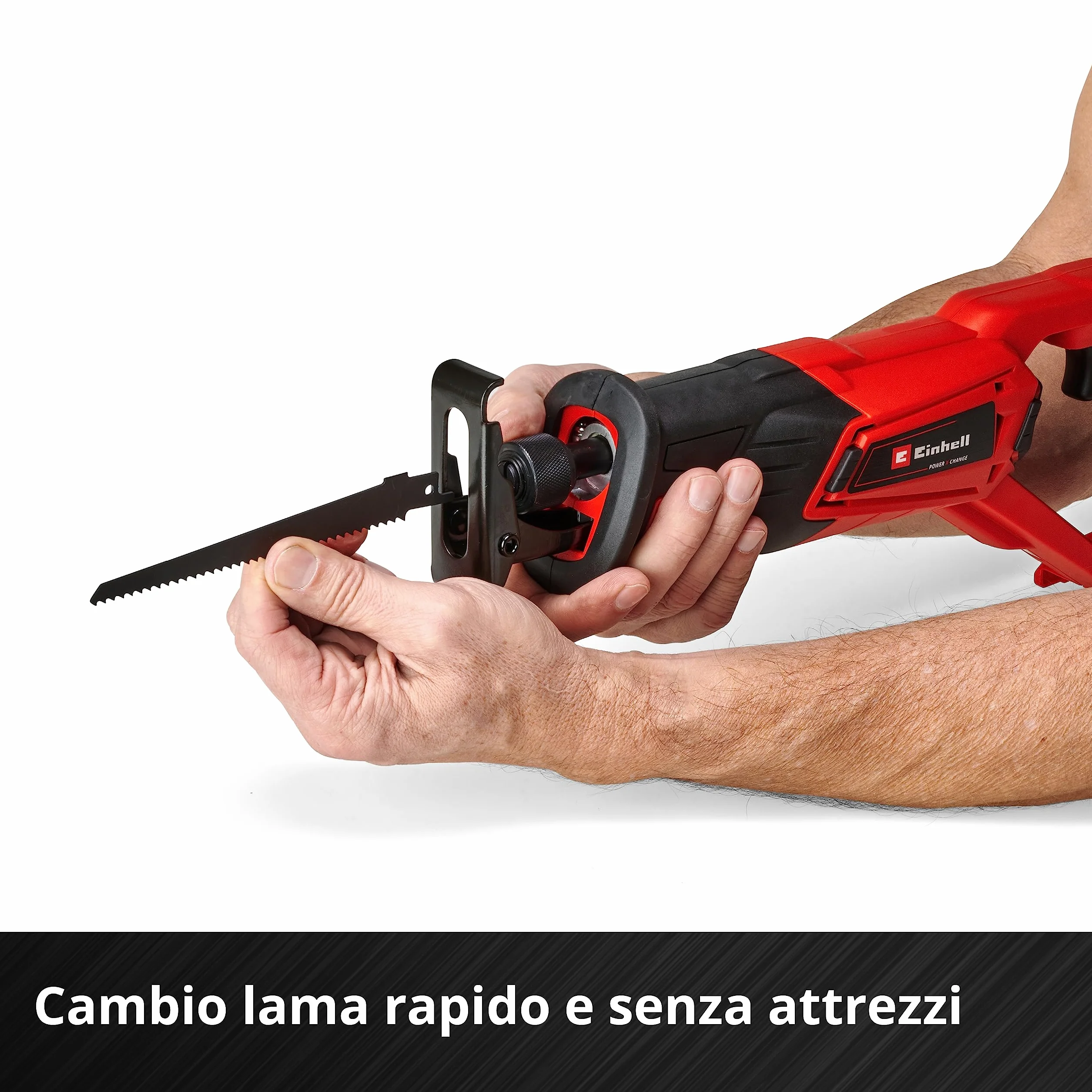 Einhell Gattuccio a Batteria TE-AP18 Li Solo, Vari, Black, Red, Senza Batteria e Caricabatteria - Famiglia Power X-Change