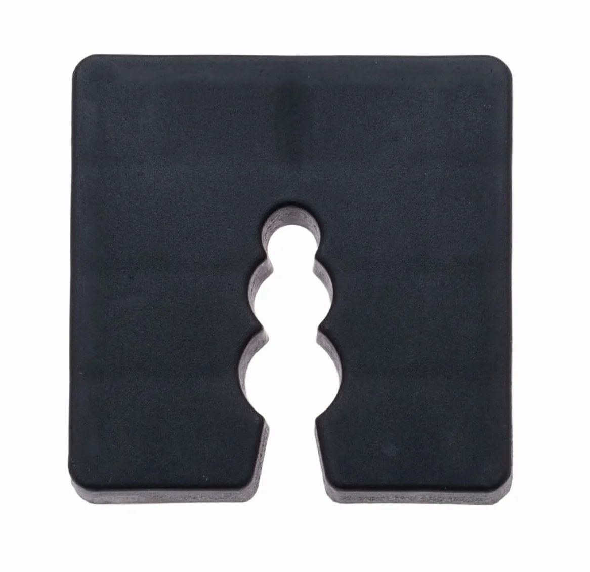 Spessori d'imballaggio piatti 50x50x10mm in plastica con codice colore - Cuneo distanziatore per livellare piastrelle, porte, finestre (Confezione da 25)