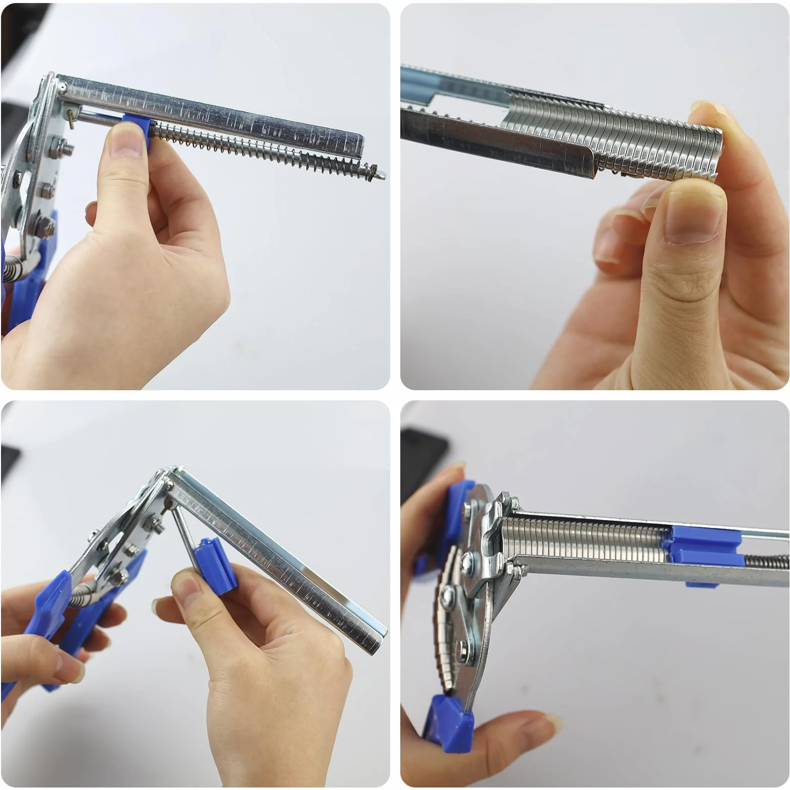 Pinza per anelli di maiale, pinza per recinzione rapida 600 clip M, strumenti manuali per gabbie animali