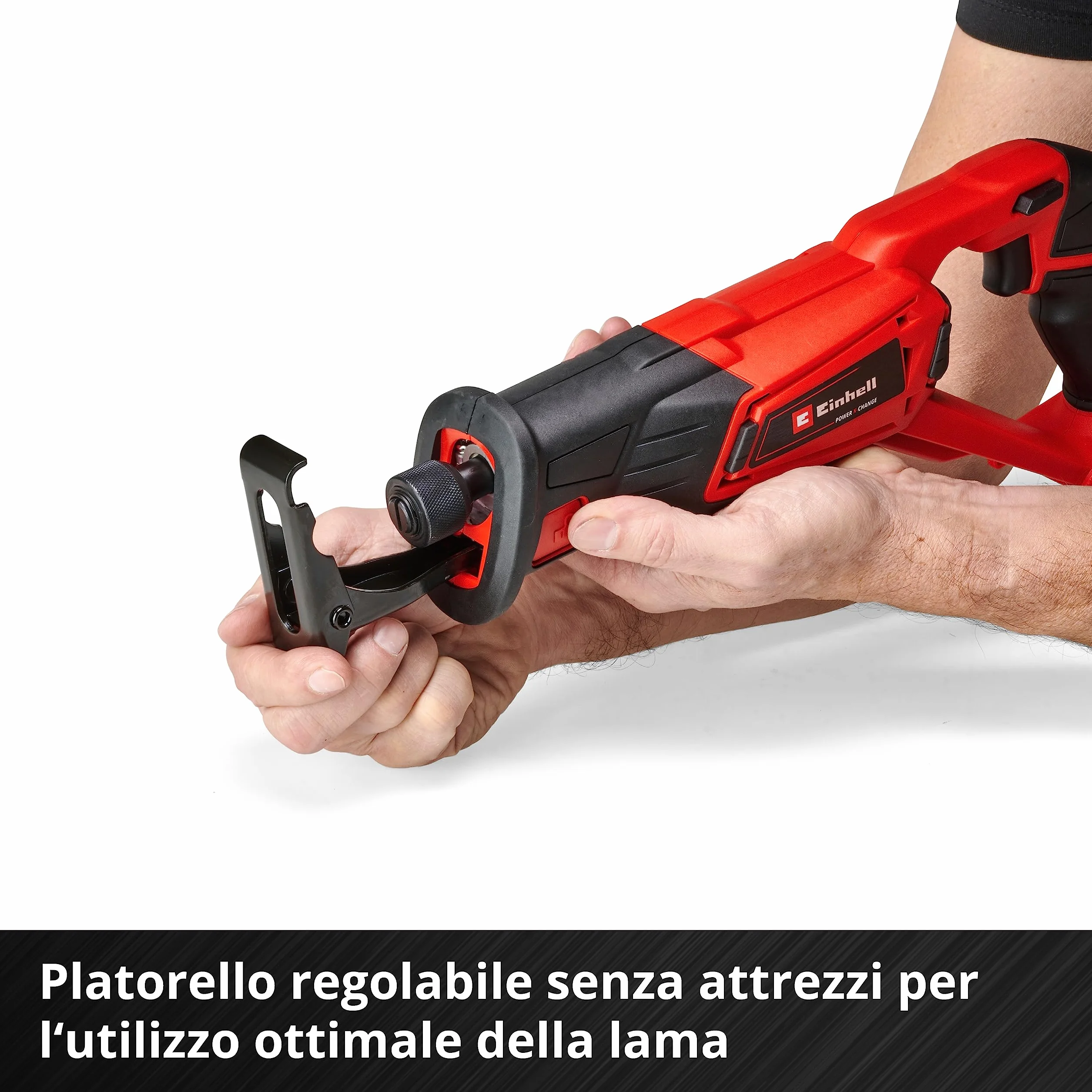 Einhell Gattuccio a Batteria TE-AP18 Li Solo, Vari, Black, Red, Senza Batteria e Caricabatteria - Famiglia Power X-Change