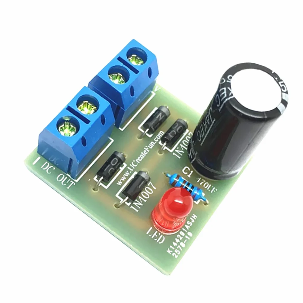 Raddrizzatore A Ponte Ondulato Completo 1a Ac A Dc Potenza Kit DIY Convertitore